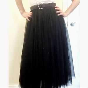 OASAP Tulle Maxi Ballerina Skirt